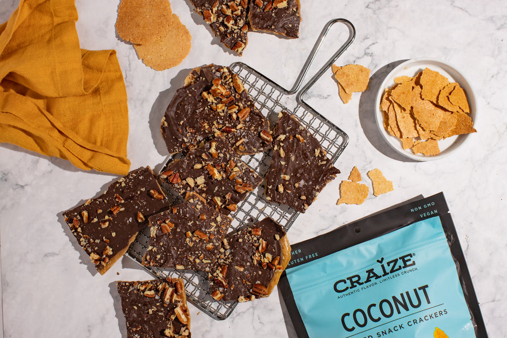 Chocolate Coconut Craize Toffee