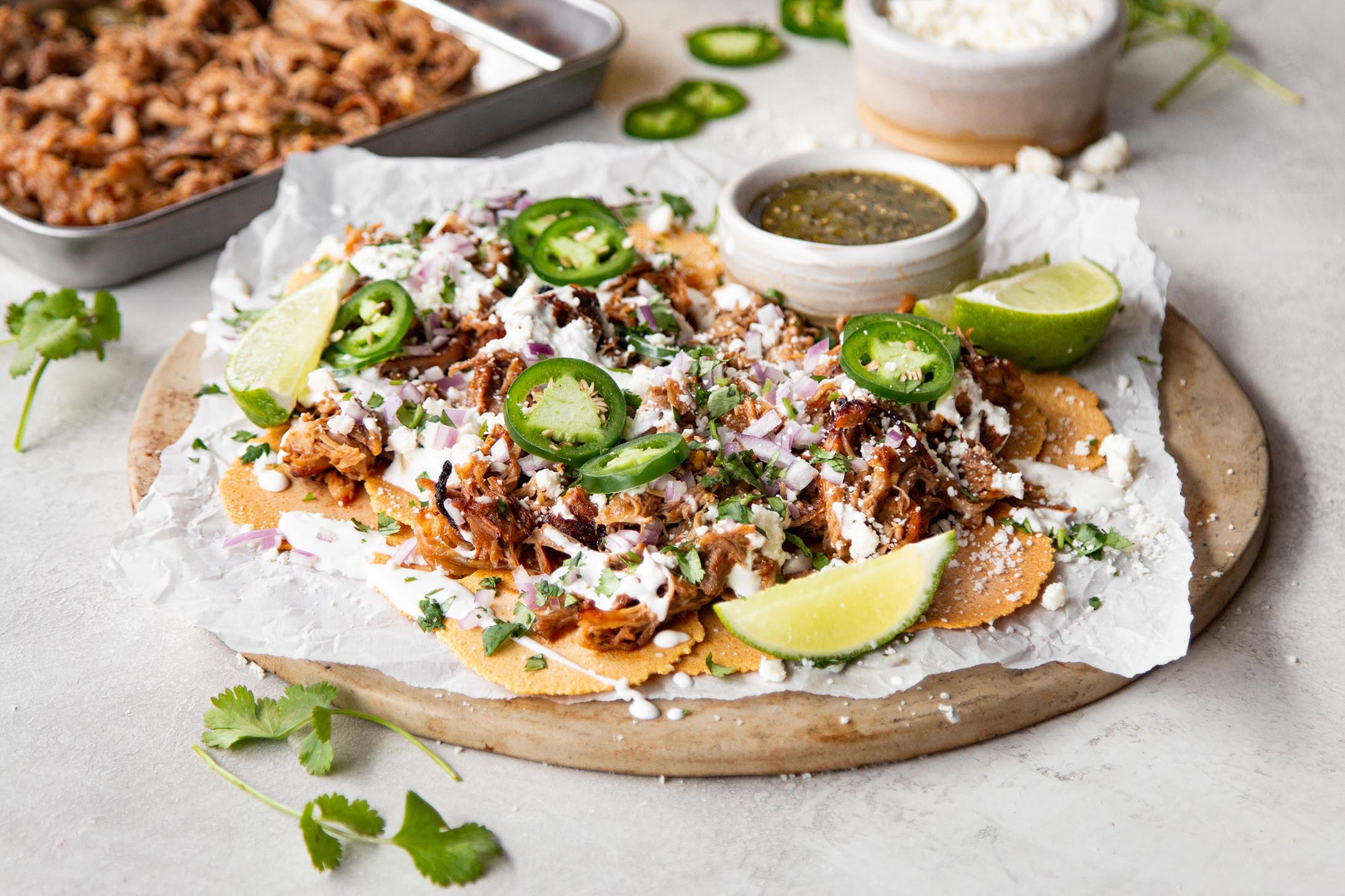 Braised Carnitas Craize Nachos