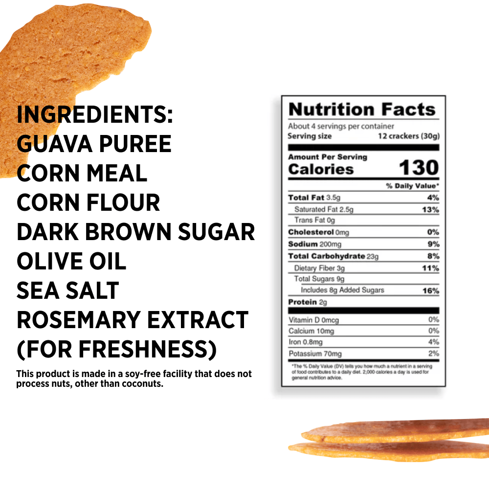 CRAIZE GUAVA CRACKER CRISPS - Craize Snacks - CRAIZE GUAVA CRACKER CRISPS - - Single Flavor - guava-2 - best sellers, Single Flavor, sweet - Craize Snacks