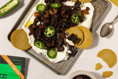 Date, Bacon, and Jalapeno Goat Cheese Dip