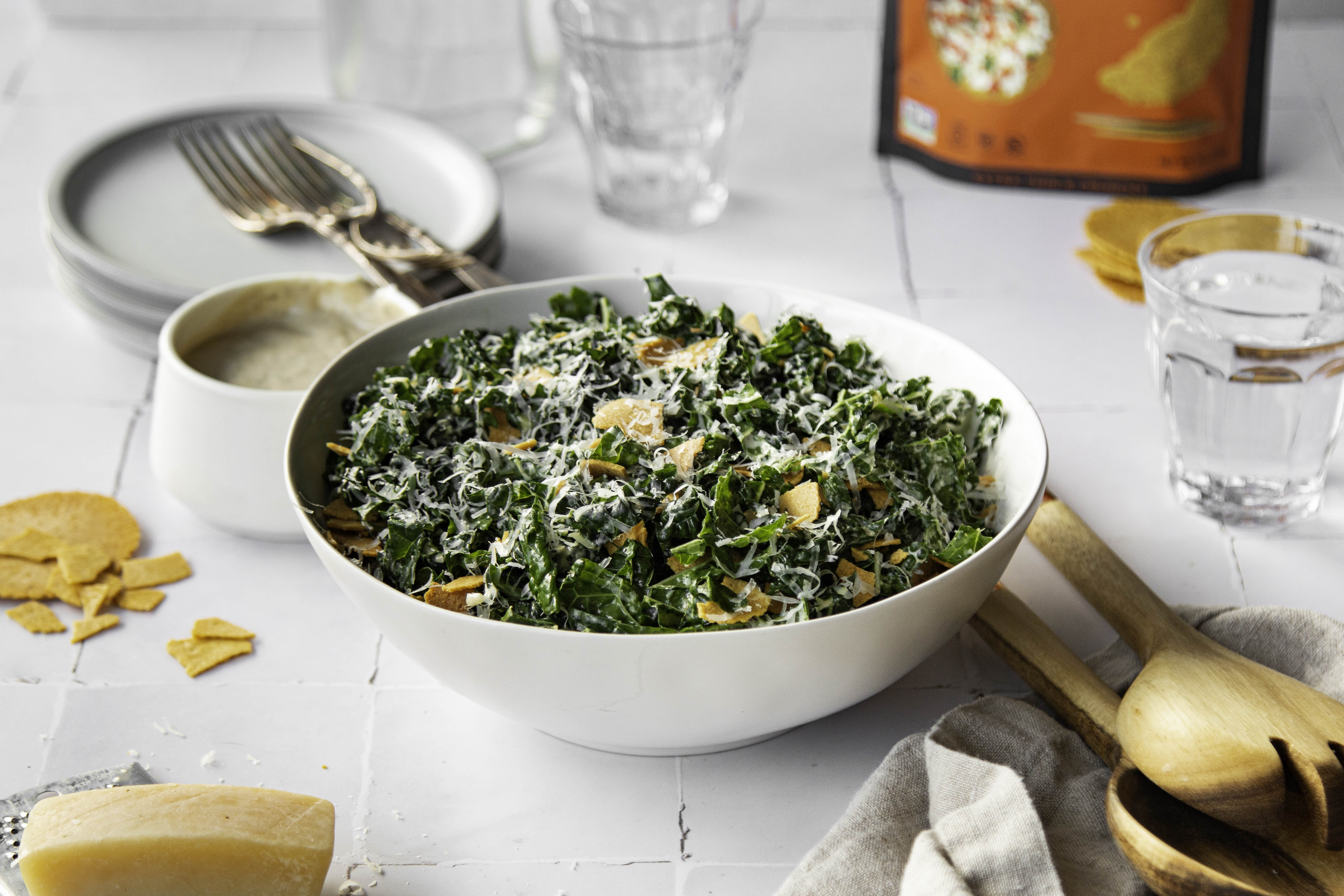 Tahini Kale Caesar