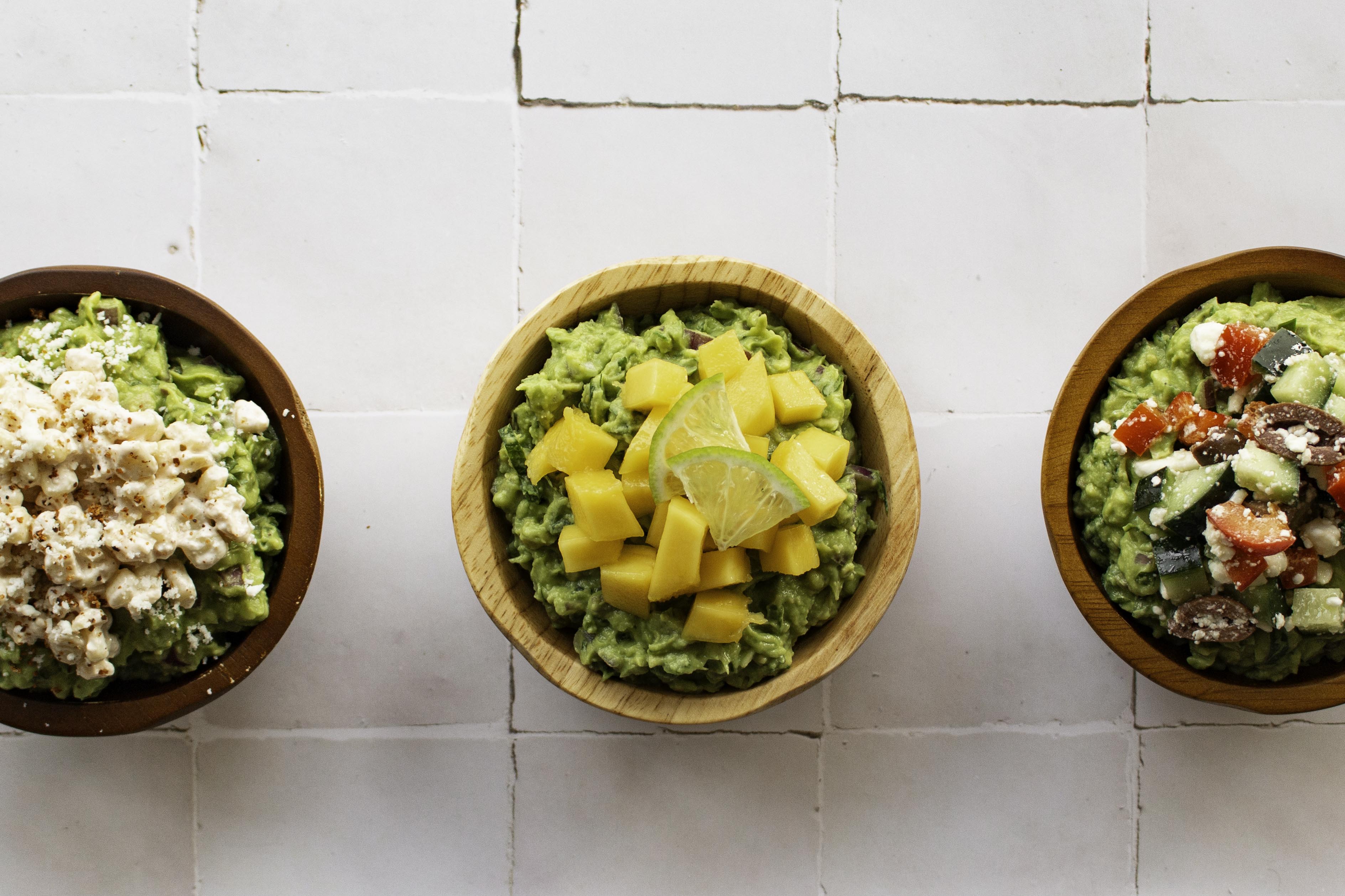 Guacamole 3 Ways