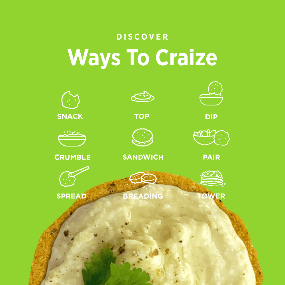 CRAIZE JALAPEÑO LIME CRACKER CRISPS - Craize Snacks - CRAIZE JALAPEÑO LIME CRACKER CRISPS -  - Single Flavor - craize-jalapeno-lime - Single Flavor - Craize Snacks