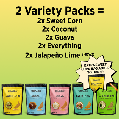 2 Variety Packs + Free Sweet Corn